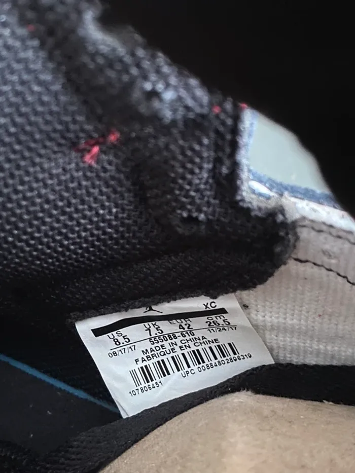 Jordan 1 high retro bred toe - photo numéro 18