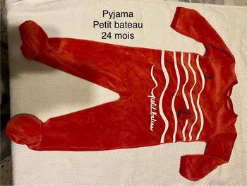 24 mois pyjama petit bateau