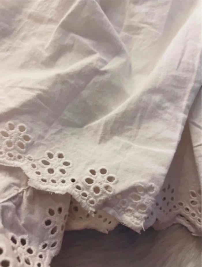 Robe bohème dentelle avec chapeau été neuf étiquette - photo numéro 4