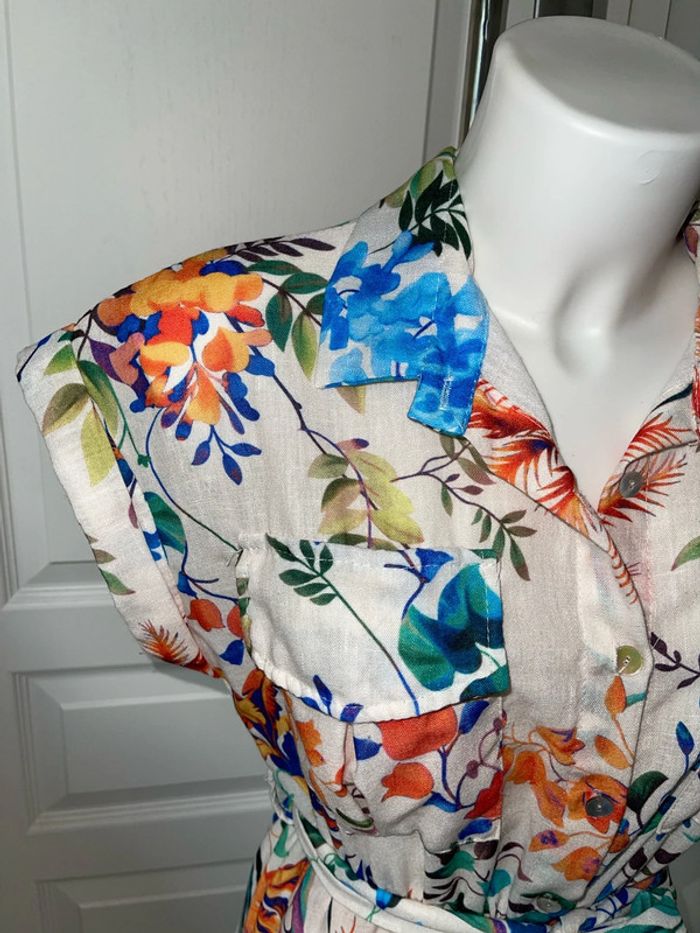Combinaison short fleuri - photo numéro 7