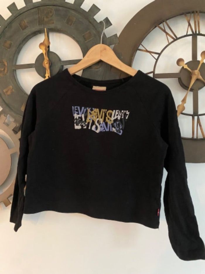 Tee shirt court levi’s noir 10 ans
