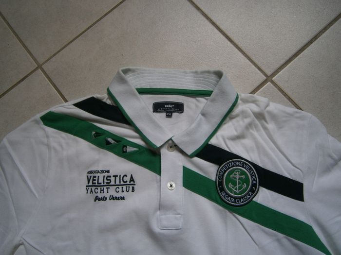 Polo MC blanc CELIO Taille 2XL - photo numéro 3