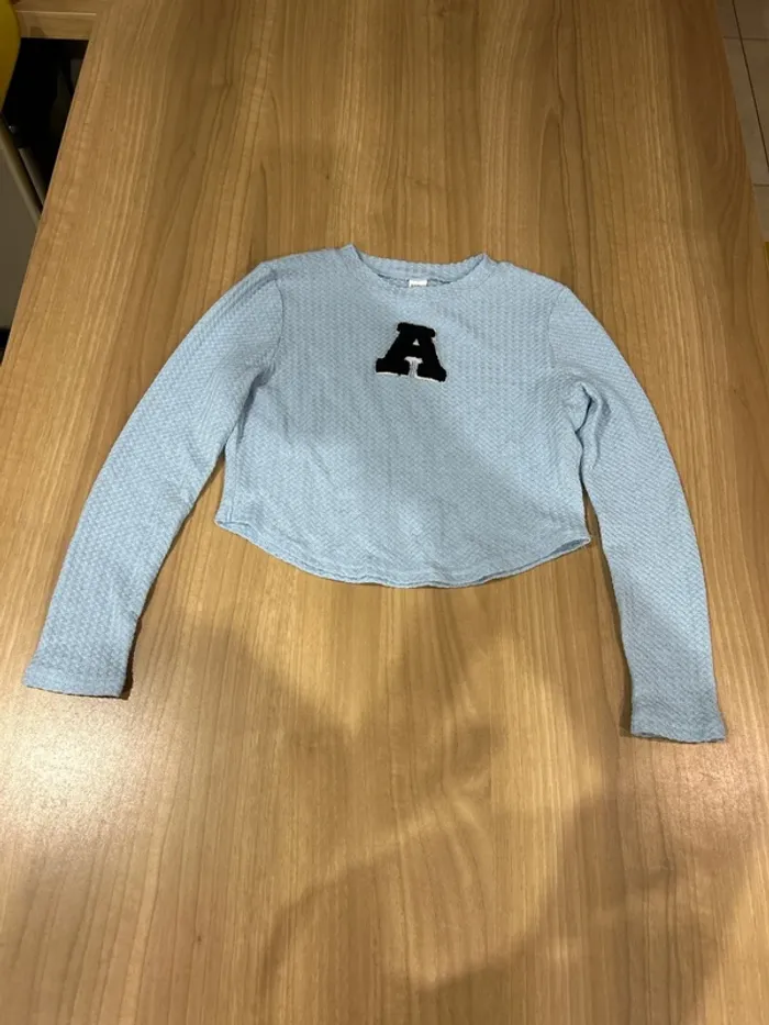 Pull manches courtes / croc top SHEIN 12 ans - photo numéro 2