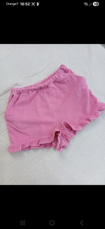 Short fille taille 12 ans
