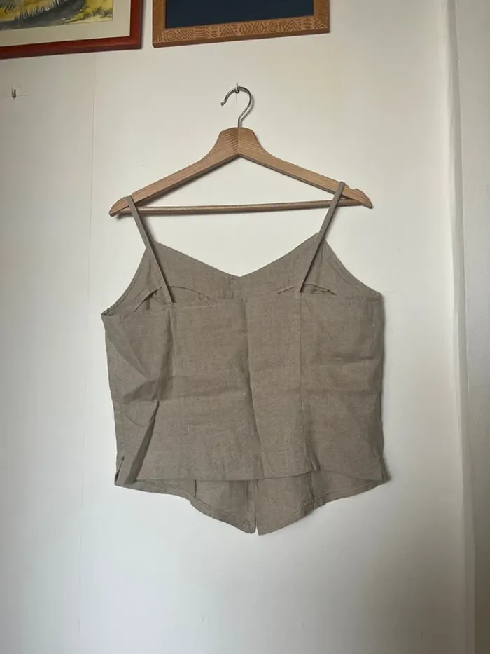 Top Beige Terramoda L - photo numéro 2