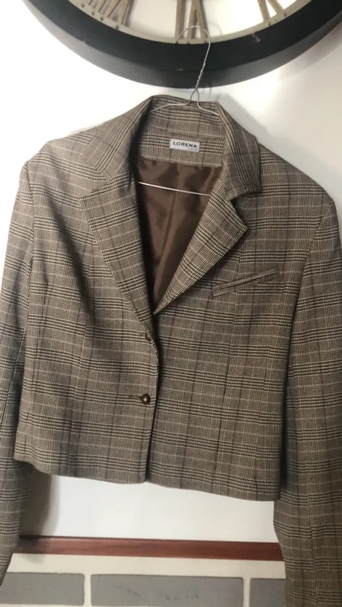 Veste blazer courte