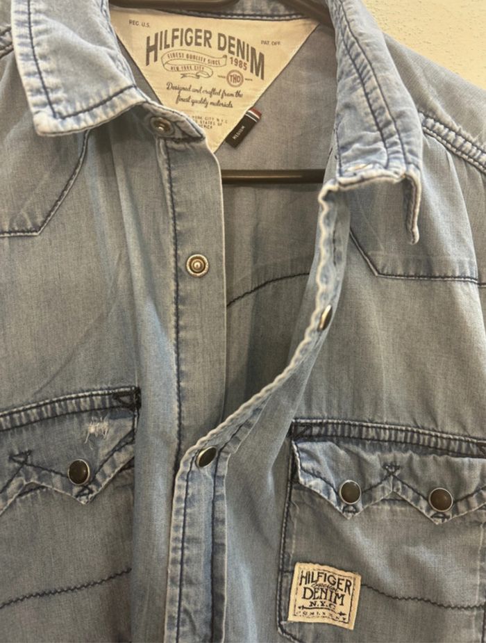 Chemise jean Tommy Hilfiger - photo numéro 6