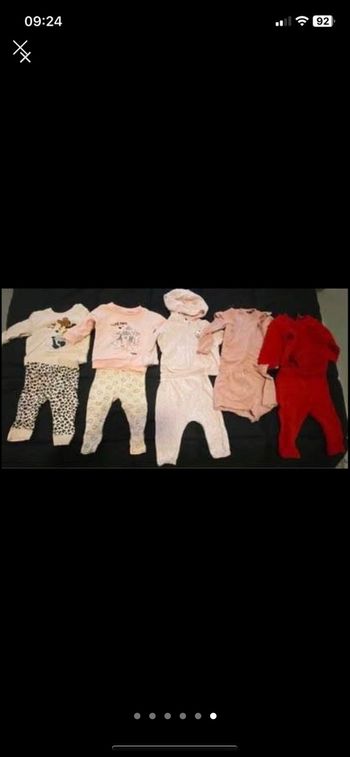 Lot vêtement 9 mois fille