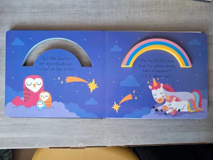 Livre sonore bonne nuit ma licorne - photo numéro 4