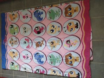 Housse de couette little pet shop