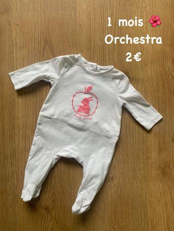 Pyjama 🌺 1 mois 🌺 Orchestra
