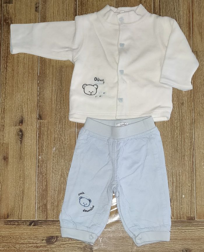 Ensemble gilet et pantalon