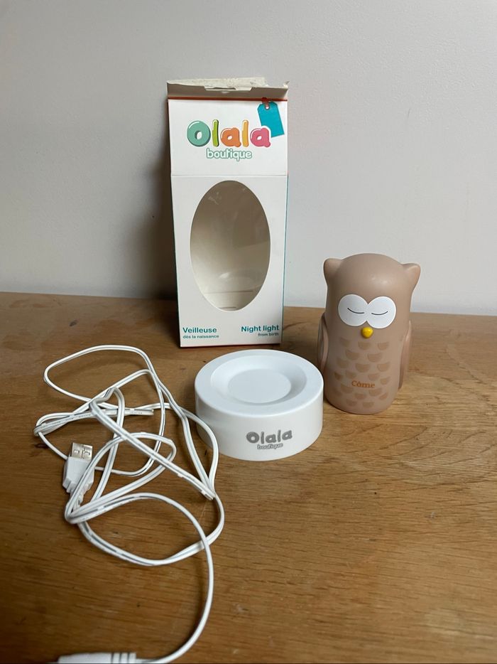 Veilleuse chouette Olala boutique - photo numéro 2