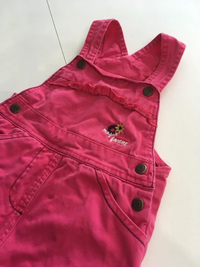 Salopette fille en jean - photo numéro 2