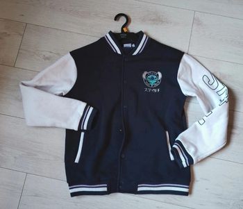 Veste Disney classic"stitch" marine/blanc  14 ans