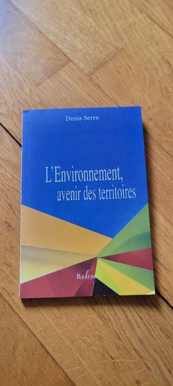 L'environnement avenir des territoire