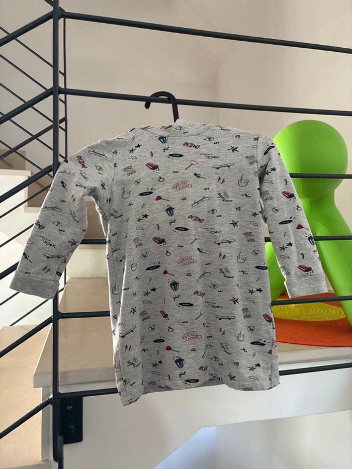 Robe à capuche décontractée vertbaudet style sweat 5 ans