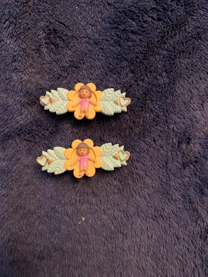 Barettes polly pocket