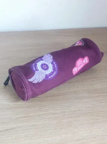 Trousse scolaire violet rose Angel Love Fashion