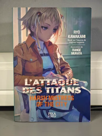 Livre Light Novel L'attaque des Titans : Harsh Mistress of the City VF