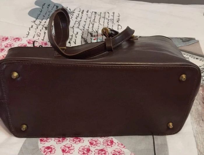 Sac en cuir marron neuf - photo numéro 3