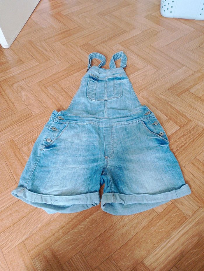 Salopette short en jean - Taille L