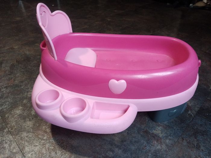 Lit  berceau rose pour poupée Smoby - photo numéro 2