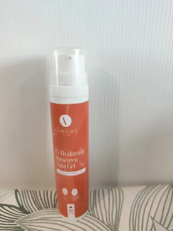 Amynavy ecran solaire gel spf 60 et pa  1% hyaluronic 50g