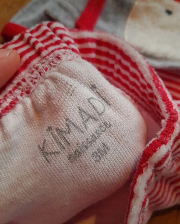 Pyjama mixte 3mois ours kimadi neuf - photo numéro 7