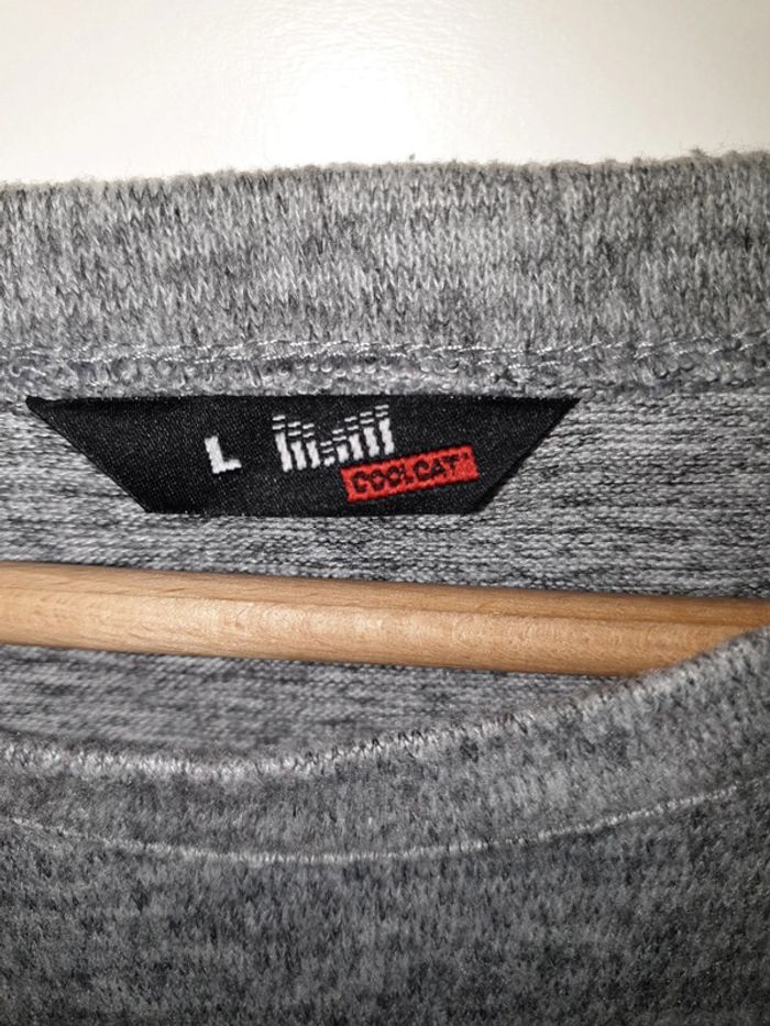 Tee-shirt coolcat gris hivers - photo numéro 2