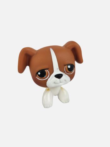 Littlest Petshop LPS Chien Boxer #25