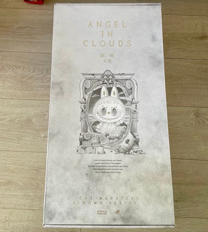 Labubu The Monsters Zimomo Angel in clouds - photo numéro 3