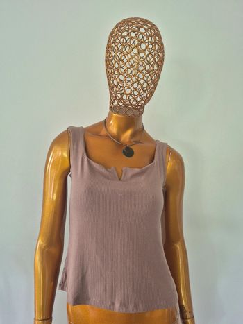 Débardeur Femme Taupe