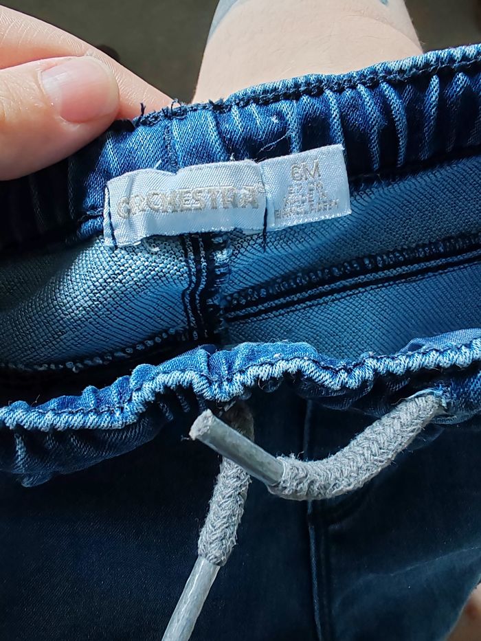 Lots 3 jeans bleu 6m - photo numéro 2