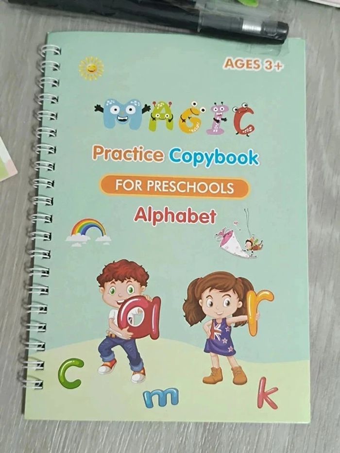 Lot de 4 cahiers d'écriture magique - photo numéro 15