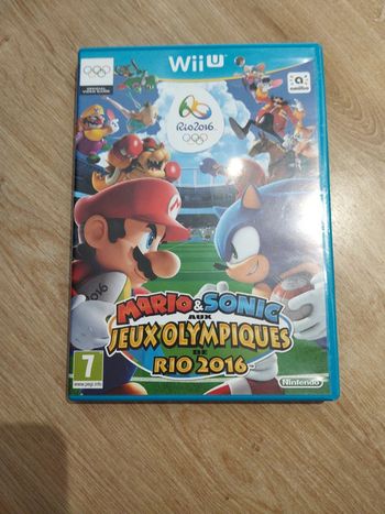 Mario et Sonic aux jeux olympiques de Rio 2016 WiiU