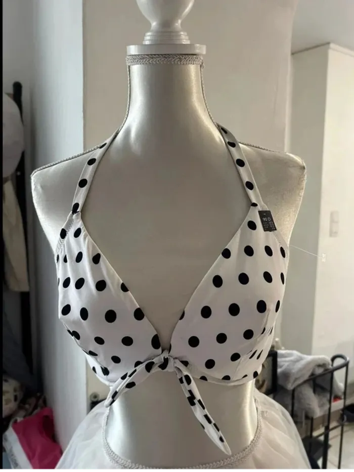 👙 Haut de maillot de bain Etam à pois – Neuf avec étiquette - photo numéro 5