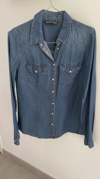 Chemise en jean Bershka S