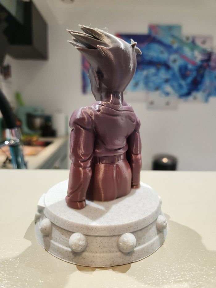 🧿 Figurine Dragon Ball GT – Goten – Buste collector – Impression 3D - photo numéro 3