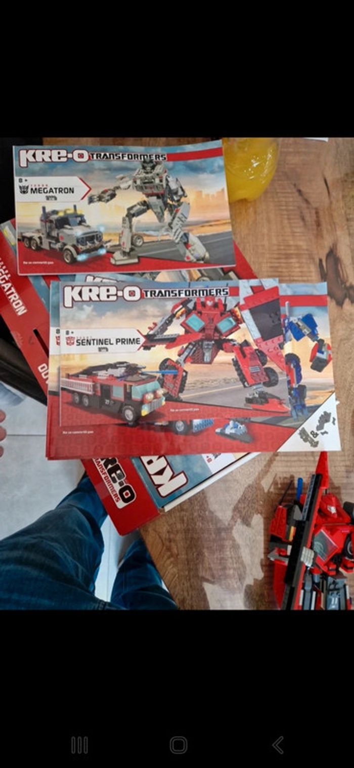 Lot de transformers hasbro kre-o - photo numéro 11