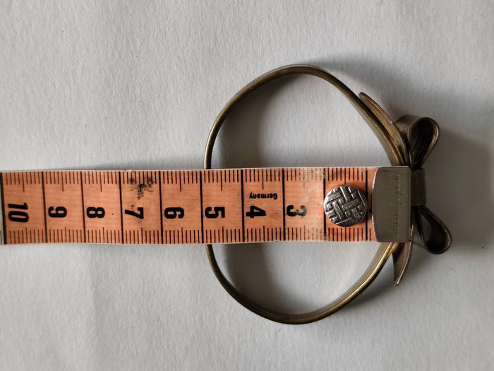 Bracelet vintage en bronze - photo numéro 4