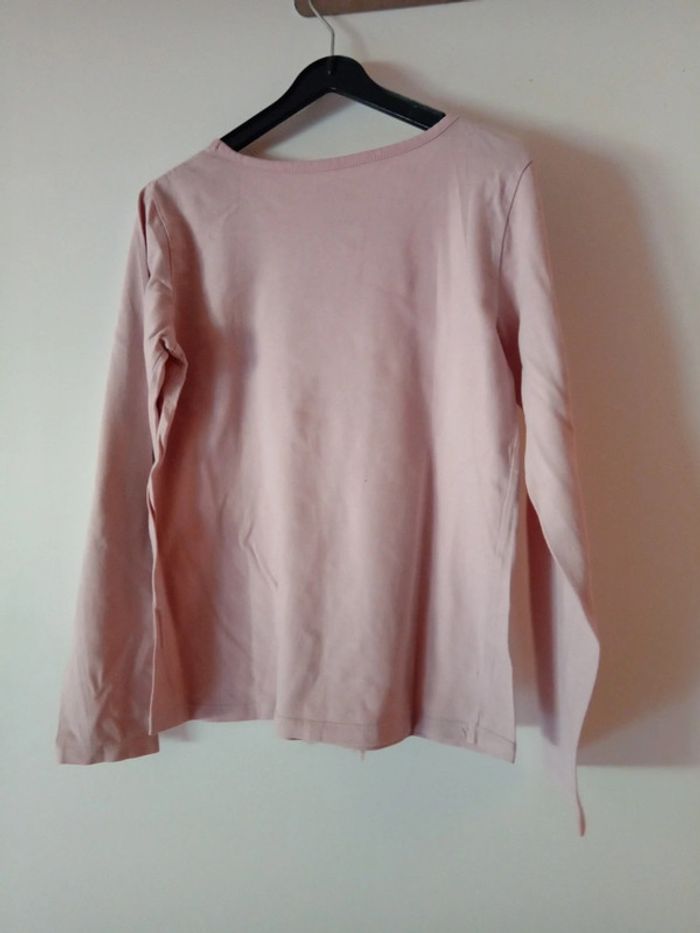 Jolie blouse longues manches rose. 9 ans - photo numéro 8