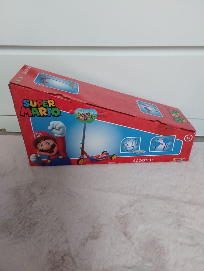 Trottinette 3 roues Super Mario - Smoby - neuve - photo numéro 4