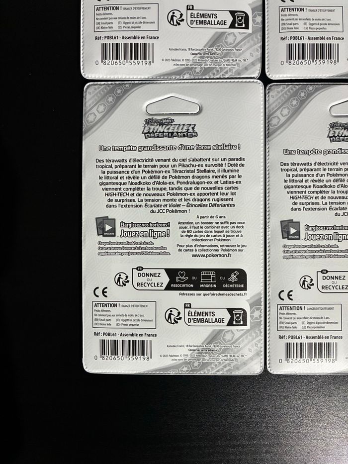 Artset Pokémon EV8 Étincelles Déferlantes avec opercules en Français - photo numéro 9