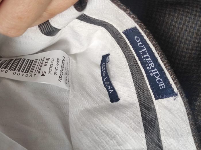 Pantalon chino laine et coton taille 48 - photo numéro 4