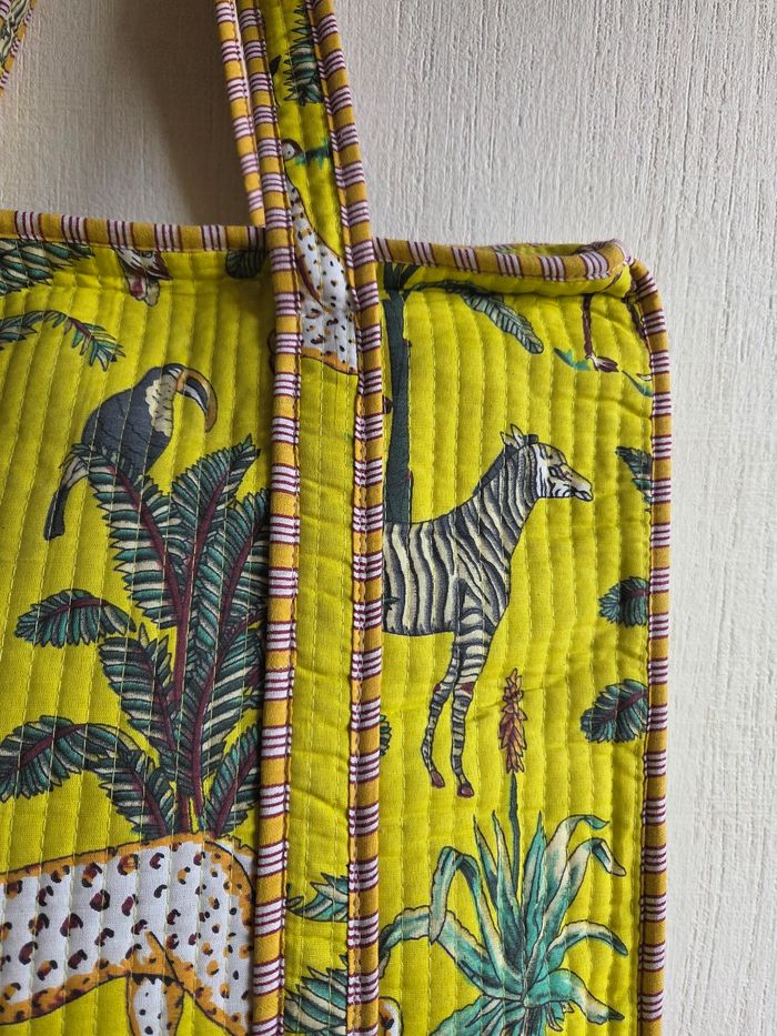 Sac matelassé en coton - photo numéro 2