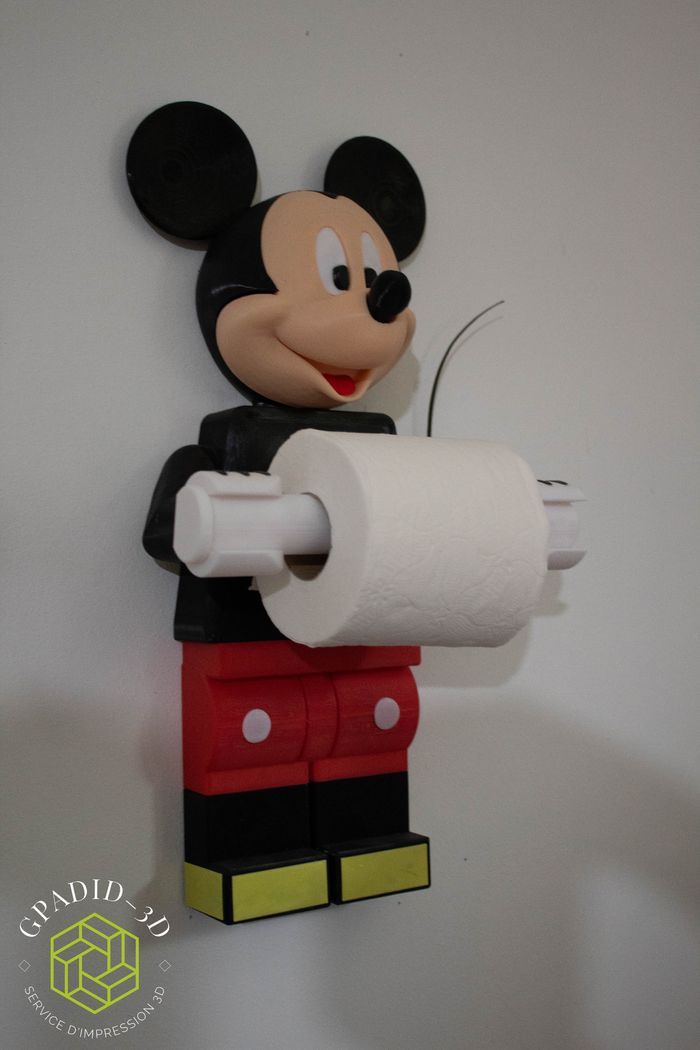 Dévidoir de papier toilette ou simple décoration murale