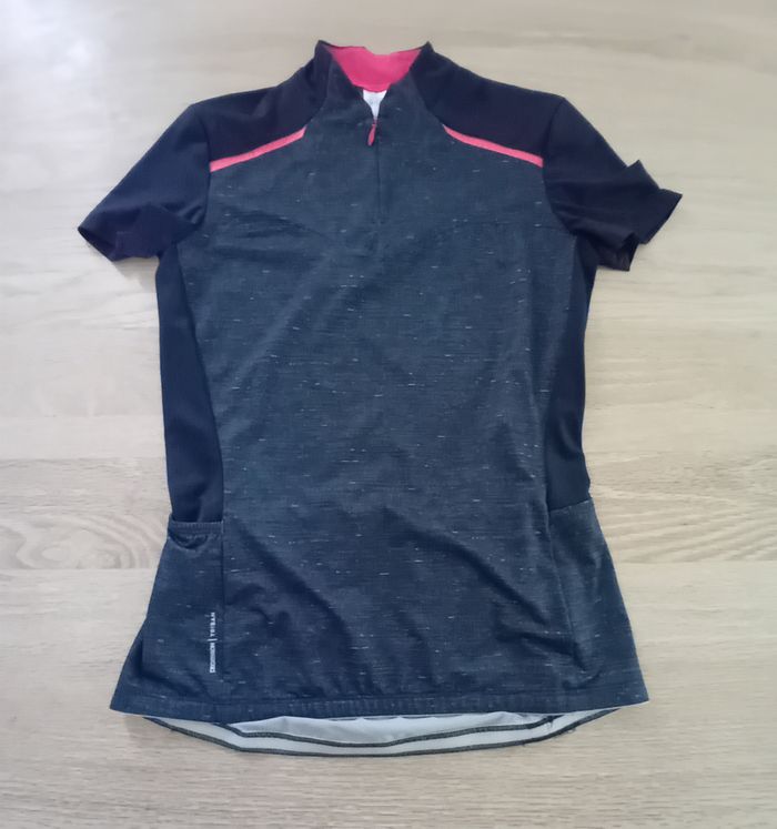Maillot vélo route Triban femme XS - Comme neuf