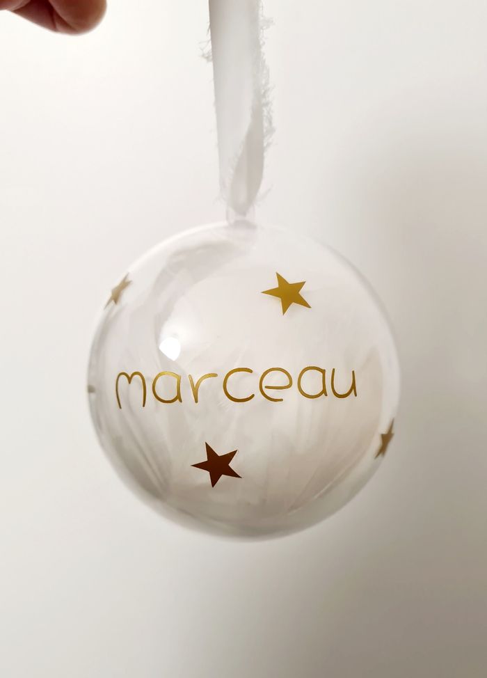 Boule de Noël personnalisée - photo numéro 2