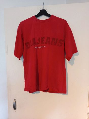 Tee short Dia jeans rouge